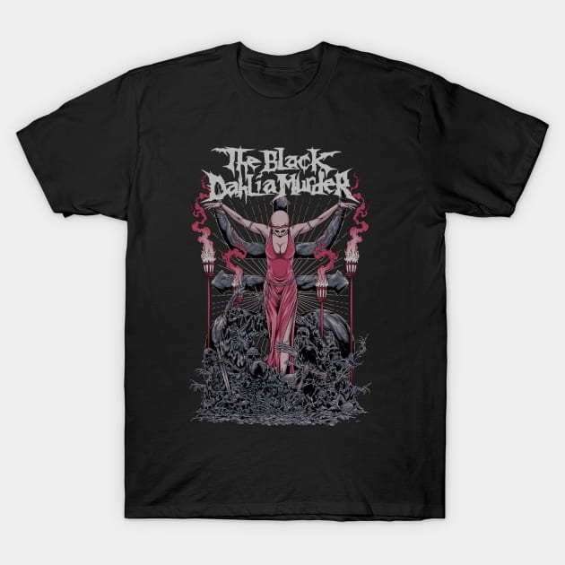 THE BLACK DAHLIA JUSTICE T-Shirt by TOSSS LAB ILLUSTRATION